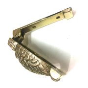 POLISHED BRASS OWL DOOR KNOCKER