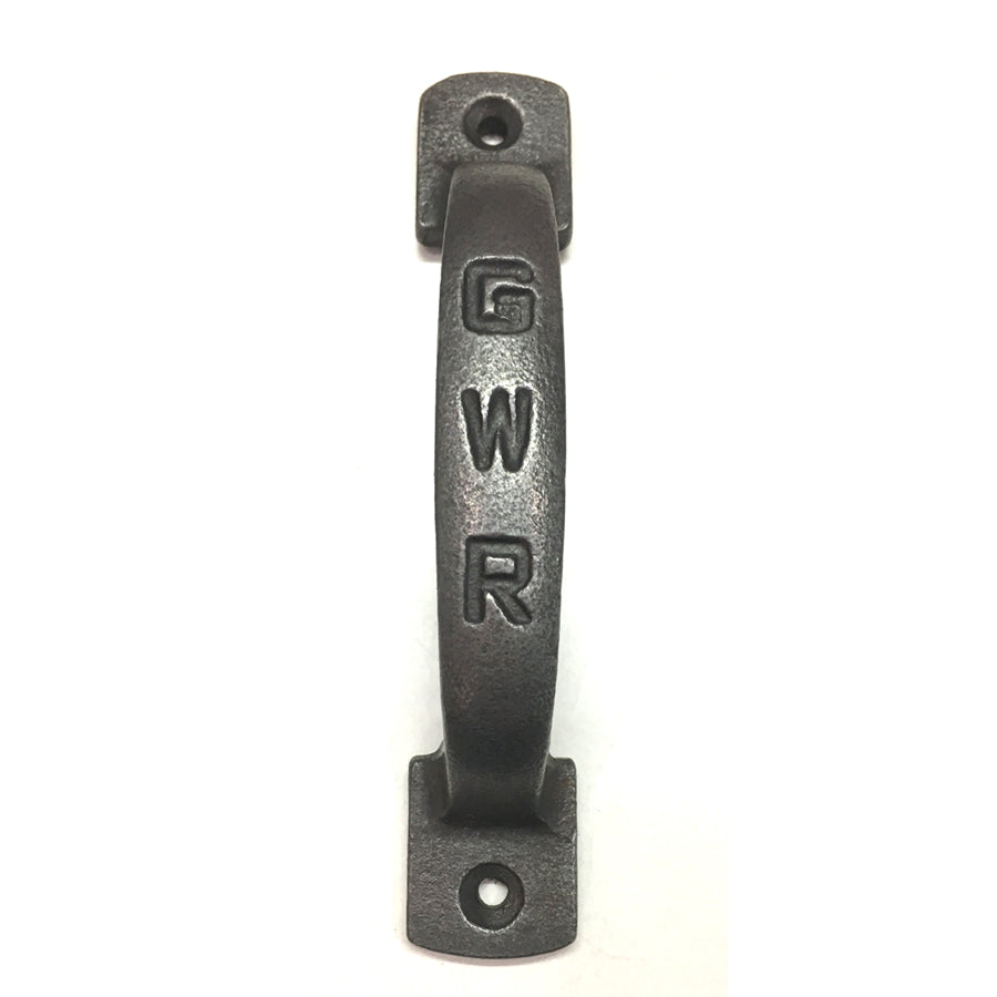 ANTIQUE IRON 4″ GWR SQUARE PULL HANDLE