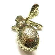 POLISHED BRASS BEE DOOR KNOCKER