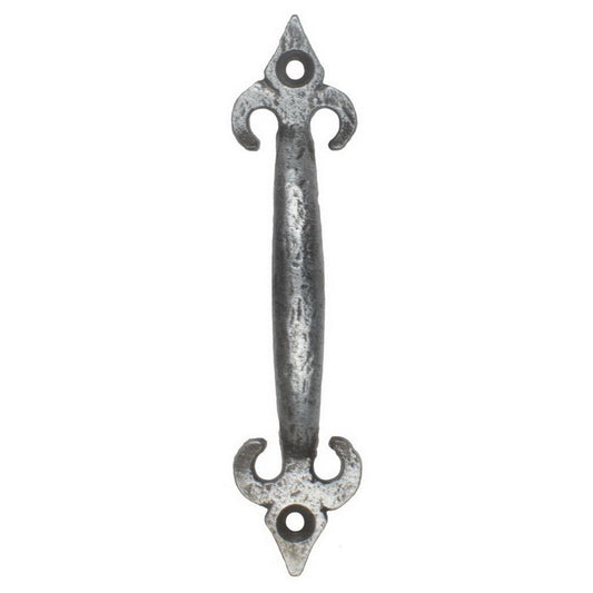 FLEUR DE LYS PULL HANDLE - PEWTER