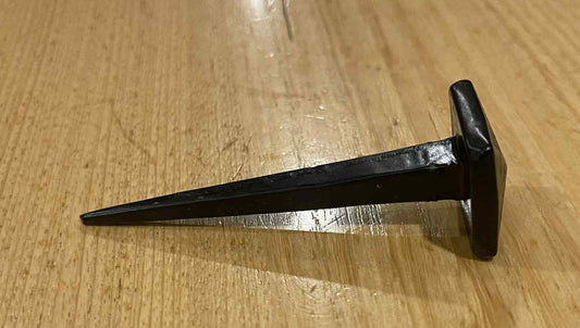 HAND FORGED DECORATIVE NAIL - BEESWAX FINISH